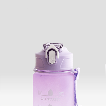 Gourde avec paille Violette et Bleue Violet et Bleu / 800ml