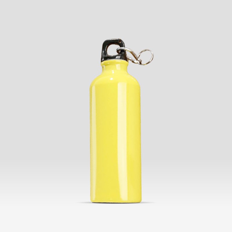 Gourde en Métal Jaune 500ml / Jaune