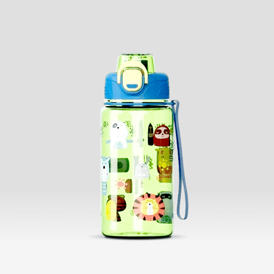 Gourde Enfant Bleue et Verte 600ml / Vert et Bleu