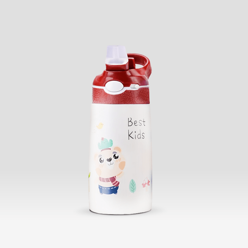 Gourde Enfant Illustrations 400ml Rouge Rouge / 400ml