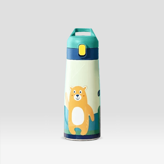 Gourde Enfant Thermos Verte "Ours" Vert / 500ml