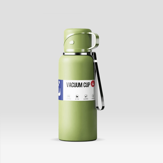 Gourde Isotherme avec Tasse Verte Vert / 1000ml